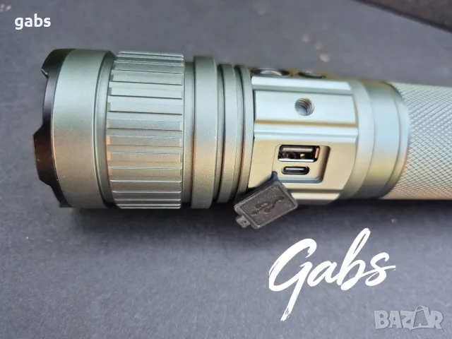 Мощен LED алуминиев фенер COBA CB-G910,TG WICK 3000m 3000м, снимка 7 - Екипировка - 55985185