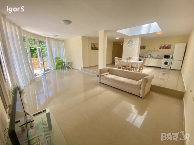 Уникален ДВУСТАЕН апартамент 108 кв.м. с гледка към МОРЕТО в сграда без такса. град Свети Влас., снимка 5 - Апартаменти - 54052714