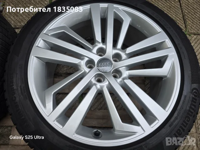 Лети джанти 20ки 5х112 Audi + зимни гуми 255/45/20 Continental, снимка 7 - Гуми и джанти - 56244553