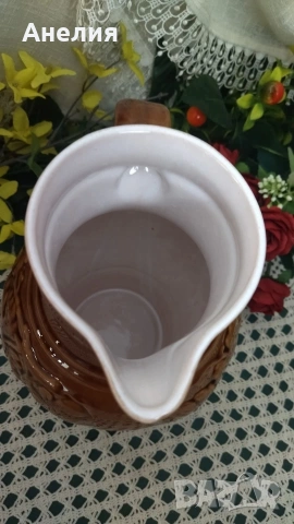 Голяма кана или ваза с релеф, снимка 5 - Вази - 53118964