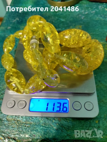 Кехлибарени бижута, снимка 8 - Колиета, медальони, синджири - 53297155