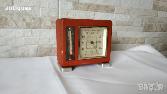 Стар немски часовник / будилник - касичка - MERZ-WERKE -1930"г - Made in Germany, снимка 8 - Антикварни и старинни предмети - 34466732