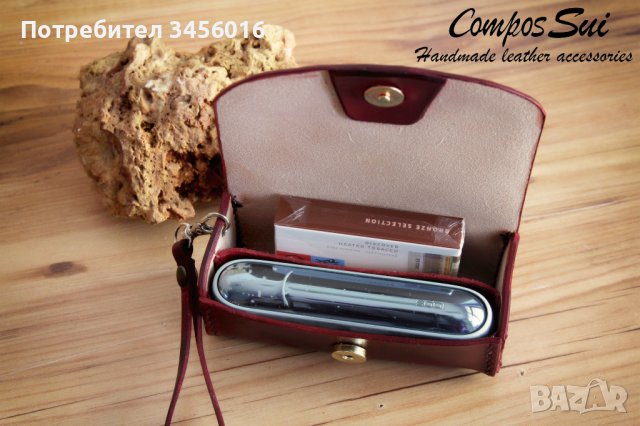 Кожен калъф за IQOS, ръчна изработка, снимка 4 - Други - 39965457