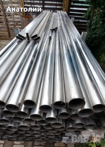Алуминиеви тръби Ф 50, 3.65 дължина.