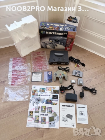 Nintendo 64 PAL конзола с кутия
