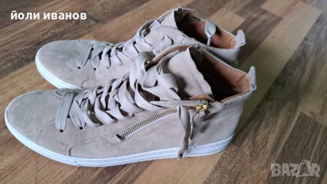 Gabor-made in Slovakia-дамски нови оригинални зимни  кожени обувки 42 номер, снимка 17 - Дамски боти - 48677337