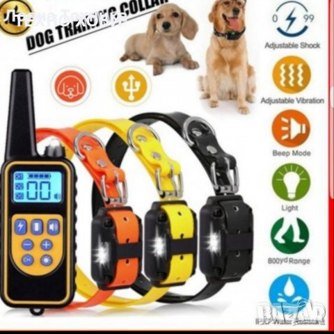 Електронен нашийник до1000м атнти-лай,машинка за подстригване,бийпър,GPS за куче Ловни Камери 4G LTE, снимка 2 - За кучета - 39698318