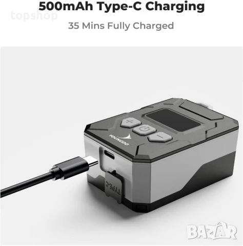 YOUNGDO 150PSI мини помпа за велосипед, мотор с дигитален манометър, снимка 3 - Аксесоари за велосипеди - 50578067