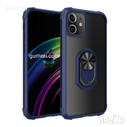  Apple iPhone 12 mini Хибриден гръб с метален пръстен , снимка 4 - Калъфи, кейсове - 30689665
