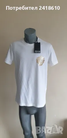Versace Jeans Couture Cotton Mens Size S НОВО! ОРИГИНАЛ! Мъжка Тениска!, снимка 9 - Тениски - 49531058