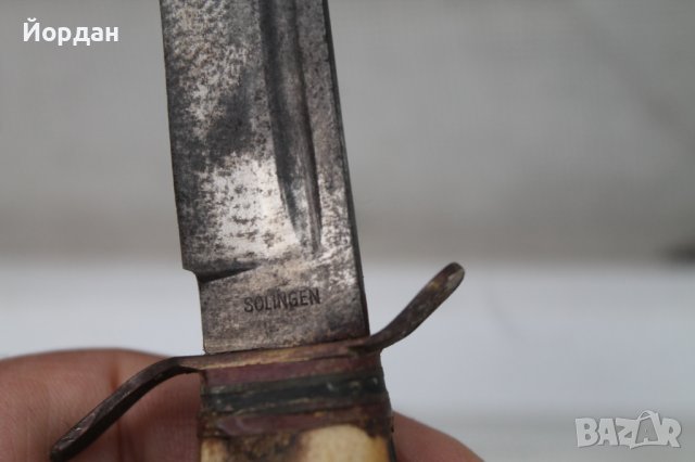 Немски ловен нож , снимка 10 - Антикварни и старинни предмети - 38376095