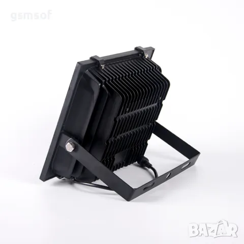 100W LED прожектор със соларен панел, сензор за движение, дистанционно, снимка 6 - Соларни лампи - 47715796