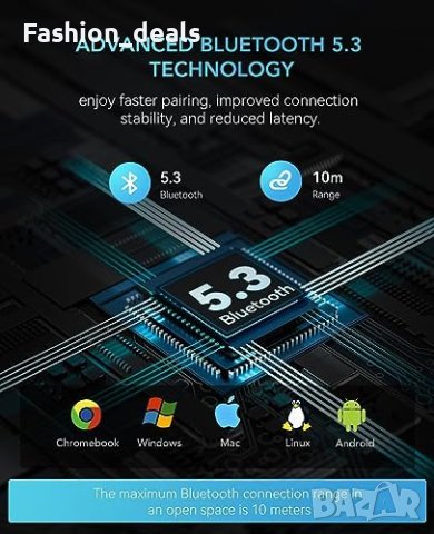 Нови Водоустойчиви Bluetooth 5.3 Безжични слушалки Спортни костна проводимост, снимка 3 - Слушалки, hands-free - 42073624