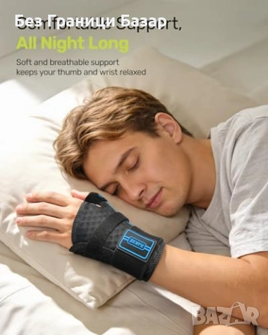 Нова Ортеза за палец с шини L/XL S/M за лява и дясна ръка Стабилизираща шина при артрит, снимка 5 - Други - 54133105