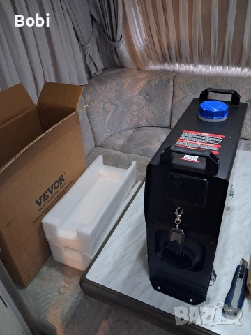 Мобилна суха дизелова печка 8 KW VEVOR, снимка 5 - Отоплителни печки - 48712700