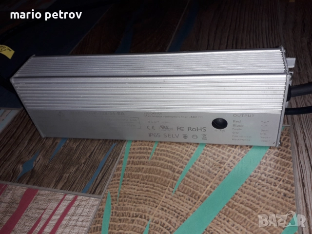 Продавам лед драйвер за осветление Led driver  model USP-320-54-BA  IP 65  , снимка 5 - Лед осветление - 52435491