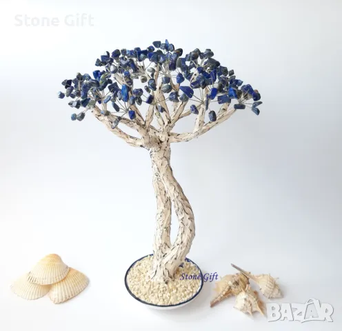 Дръвче Лазурит Лапис, Подарък Любов, Подарък Среща, Подарък Нова Година, Подарък Коледа, снимка 6 - Други - 33282762