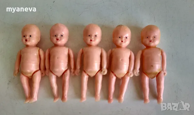 Стари кукли , размер 10 см , снимка 1