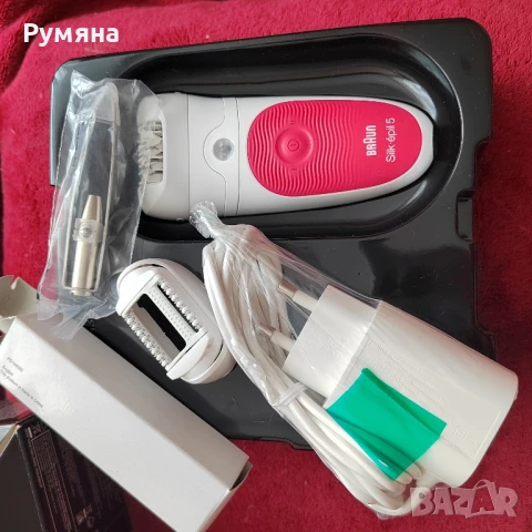Braun Silk-épil 5 5-531 Wet & Dry епилатор за сухо и мокро обезкосмяване , снимка 2 - Епилатори - 51367354