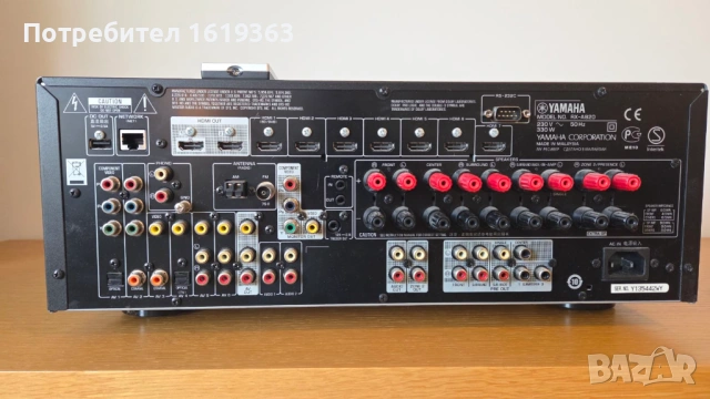 Yamaha RX-A820 ресивър, снимка 4 - Ресийвъри, усилватели, смесителни пултове - 54363214