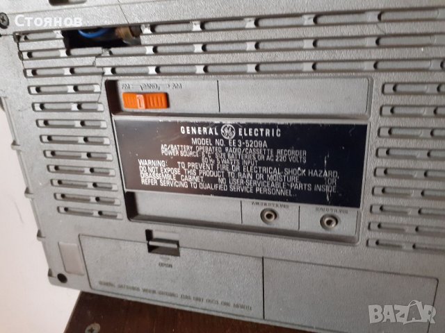 Радио за ремонт SANYO MR-422N,GENERAL ELECTRIC EE3-5209A, снимка 9 - Радиокасетофони, транзистори - 39600573