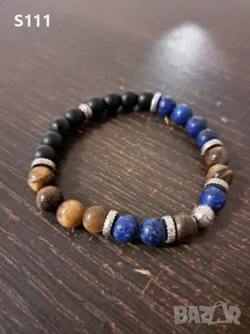 Гривни от естествени камъни, снимка 3 - Гривни - 48523643