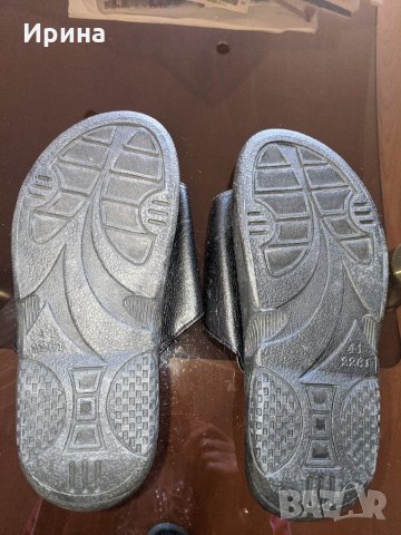 Мъжки чехли от изкуствена кожа, нови 41р, снимка 3 - Мъжки чехли - 31749167