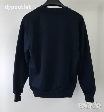 Slazenger SL FLC - Мъжки пуловер дълъг ръкав, тъмно синьо, размер - XS  , снимка 2 - Спортни дрехи, екипи - 39541743