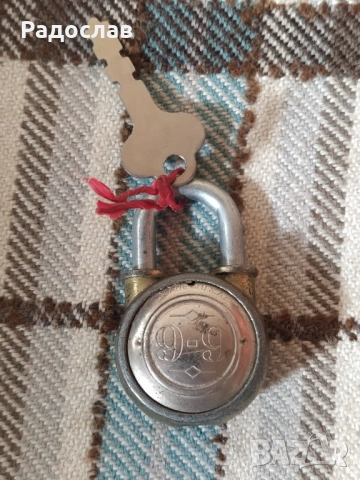 стар малък катинар USA, снимка 3 - Колекции - 54230088