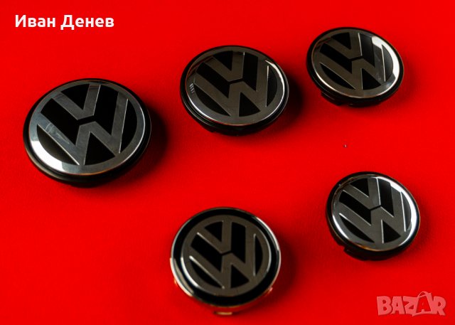 Vw капачки за джанти от 56-76mm golf passat polo bora Touareg Tiguan, снимка 3 - Аксесоари и консумативи - 33864300