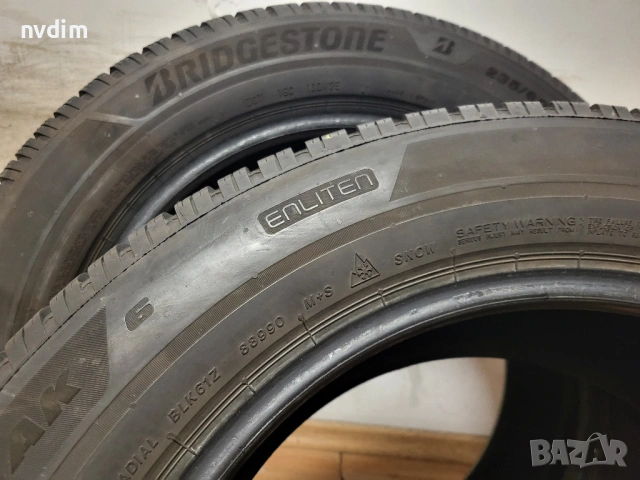 235/60/18 Bridgestone 2024 г. / зимни гуми, снимка 11 - Гуми и джанти - 54049222