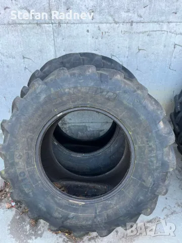 ГУМИ MICHELIN 480-70-28 (LOT 065) 1300 ЛВ. ЦЕНА ЗА КОМПЛЕКТА, снимка 1