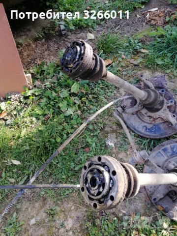 Задни главини с полуоски мерцедес w220 , снимка 3 - Части - 38573105