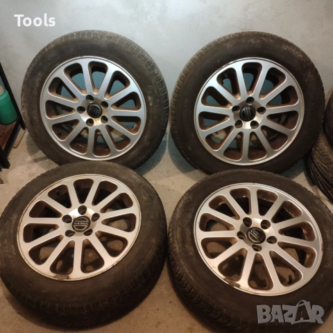 гуми с aлуминиеви джанти Aluminievi djanti за VOLVO S60 S80 V70 FORD FOCUS MONDEO 16 цола 5x108