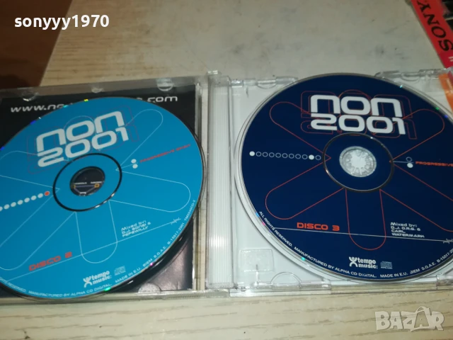 NON 2001 X2CD 1208250843, снимка 2 - CD дискове - 51335733