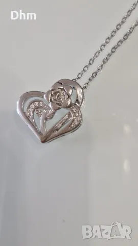 Сребърни колиета , снимка 5 - Колиета, медальони, синджири - 48265287