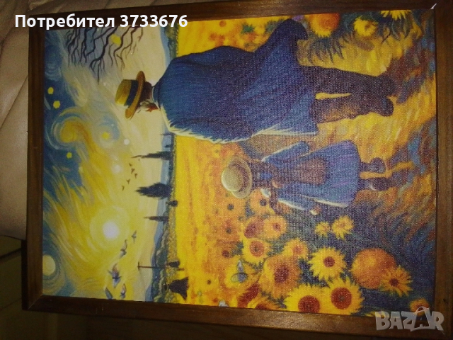 Картина,художествено копиране върху канава., снимка 2 - Картини - 44994883