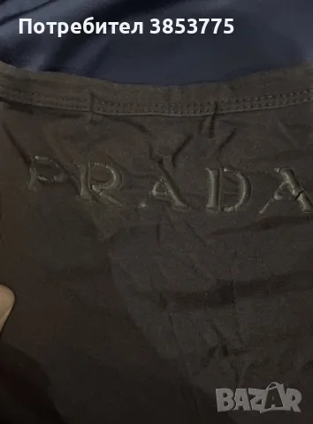 Vintage Тениска Prada, снимка 5 - Тениски - 56335668