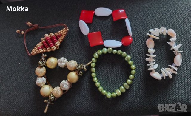 Сет от 5 броя гривнички, снимка 2 - Гривни - 40845750