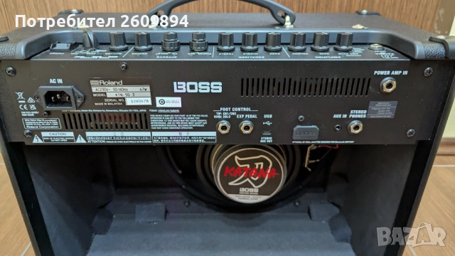 BOSS Katana Gen3 50 китарно кубе, снимка 8 - Други - 53978037