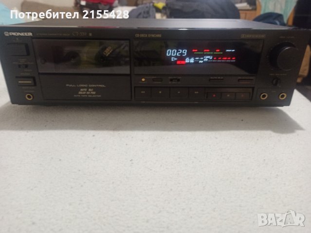 Двуглав касетъчен дек Pioneer CT 339, снимка 5 - Декове - 42850255