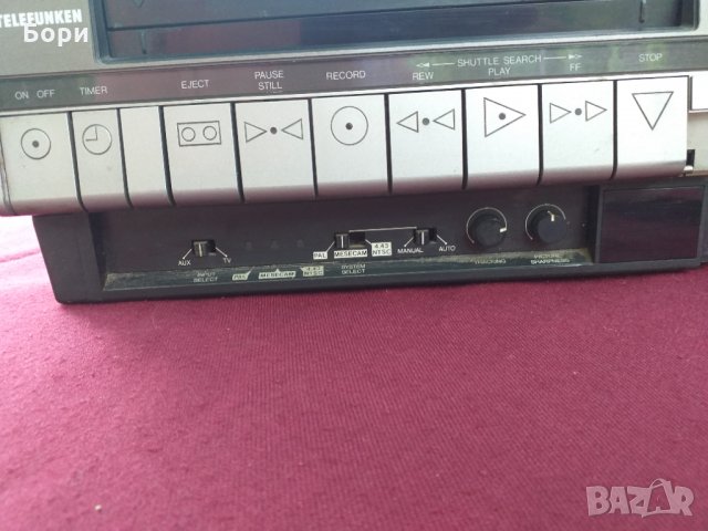 TELEFUNKEN VIDEO RECORDER 1930  VHS, снимка 3 - Плейъри, домашно кино, прожектори - 33817228