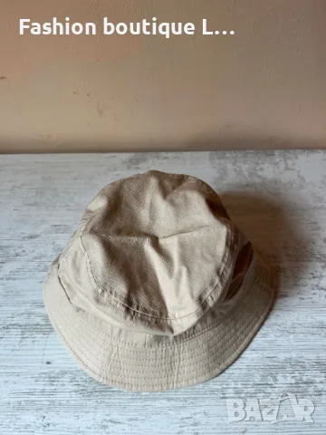 Бежова шапка на марката NY APPAREL 🧡, снимка 4 - Шапки - 56378691