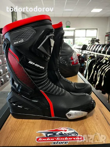 Мото ботуши SHIMA RS-6,номер 43,като нови,всички протектори 99.90 €