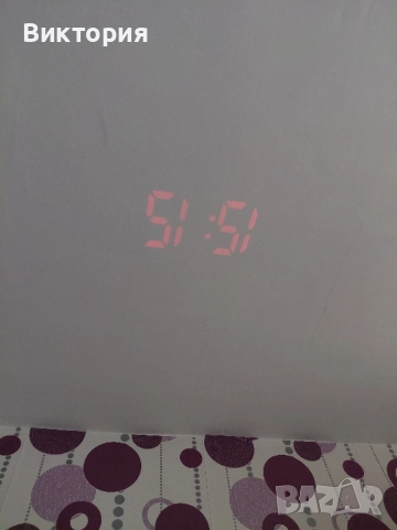 LED часовник с проекция, снимка 2 - Други - 52365718