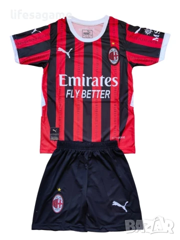 Детски футболен екип Милан Ибрахимович комплект тениска и къси панталони Ibrahimovic Milan , снимка 2 - Детски комплекти - 50800151