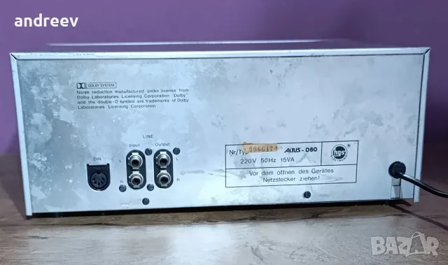 Altus D-60 касетен дек, снимка 7 - Декове - 56105606