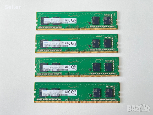 32GB DDR4 3200 (4x8GB) Ram памет Samsung