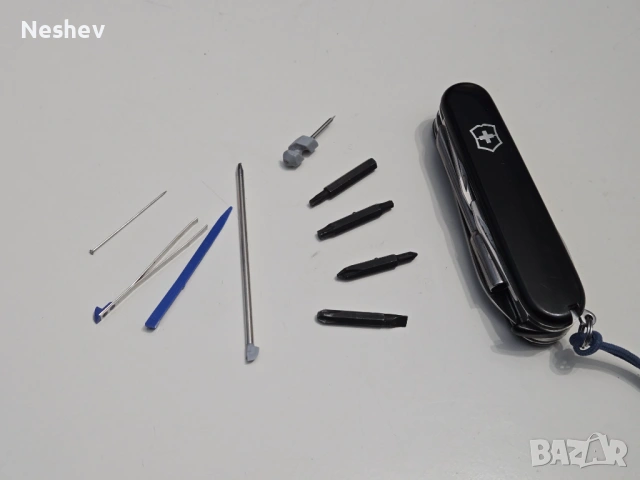 Лот ножове victorinox- limited 2019, cybertool, minichamp, alox cadet, снимка 14 - Ножове - 54002066