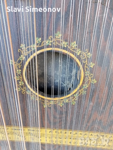 стар музикален иструменг цитара 1920-1930, снимка 4 - Други ценни предмети - 52788110